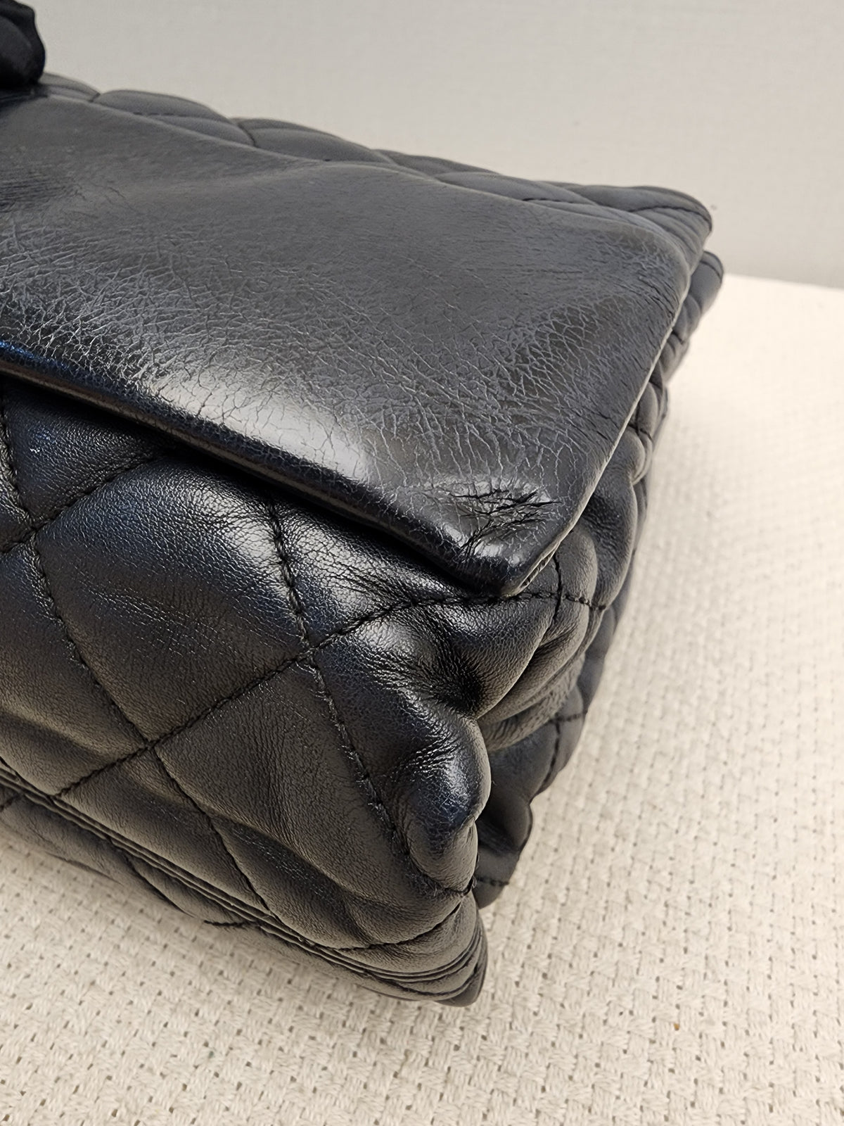 Chanel Black Calfskin Soft Elegance Flap (GHW)