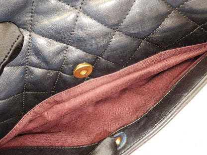 Chanel Black Calfskin Soft Elegance Flap (GHW)