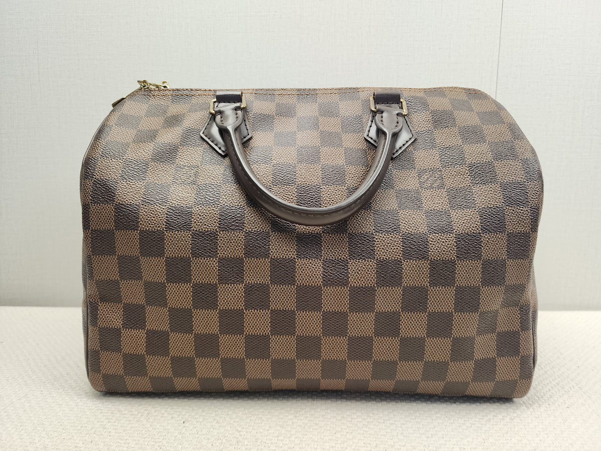 LV Damier Ebene Speedy 30 Bandouliere
