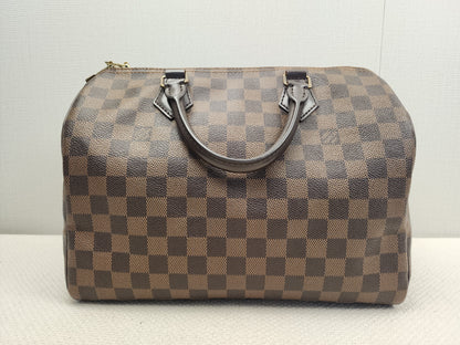 LV Damier Ebene Speedy 30 Bandouliere
