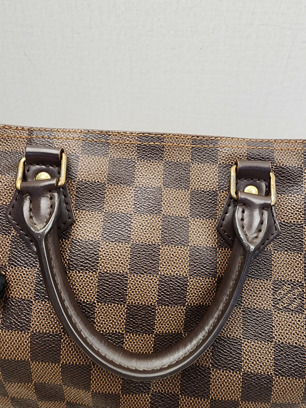 LV Damier Ebene Speedy 30 Bandouliere