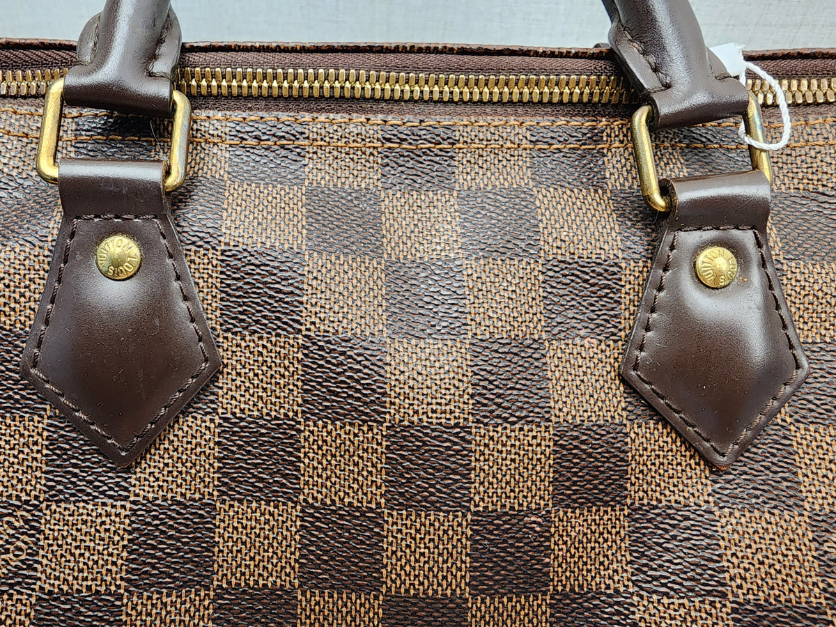 LV Damier Ebene Speedy 30 Bandouliere