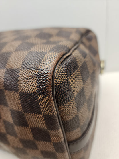 LV Damier Ebene Speedy 30 Bandouliere