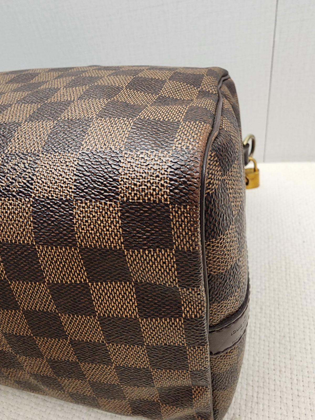 LV Damier Ebene Speedy 30 Bandouliere