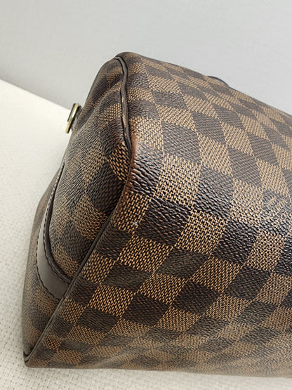 LV Damier Ebene Speedy 30 Bandouliere