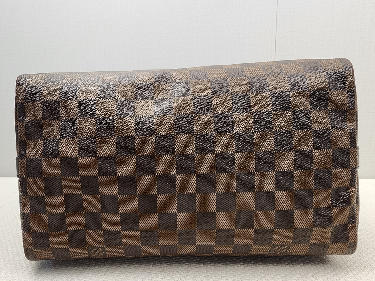 LV Damier Ebene Speedy 30 Bandouliere