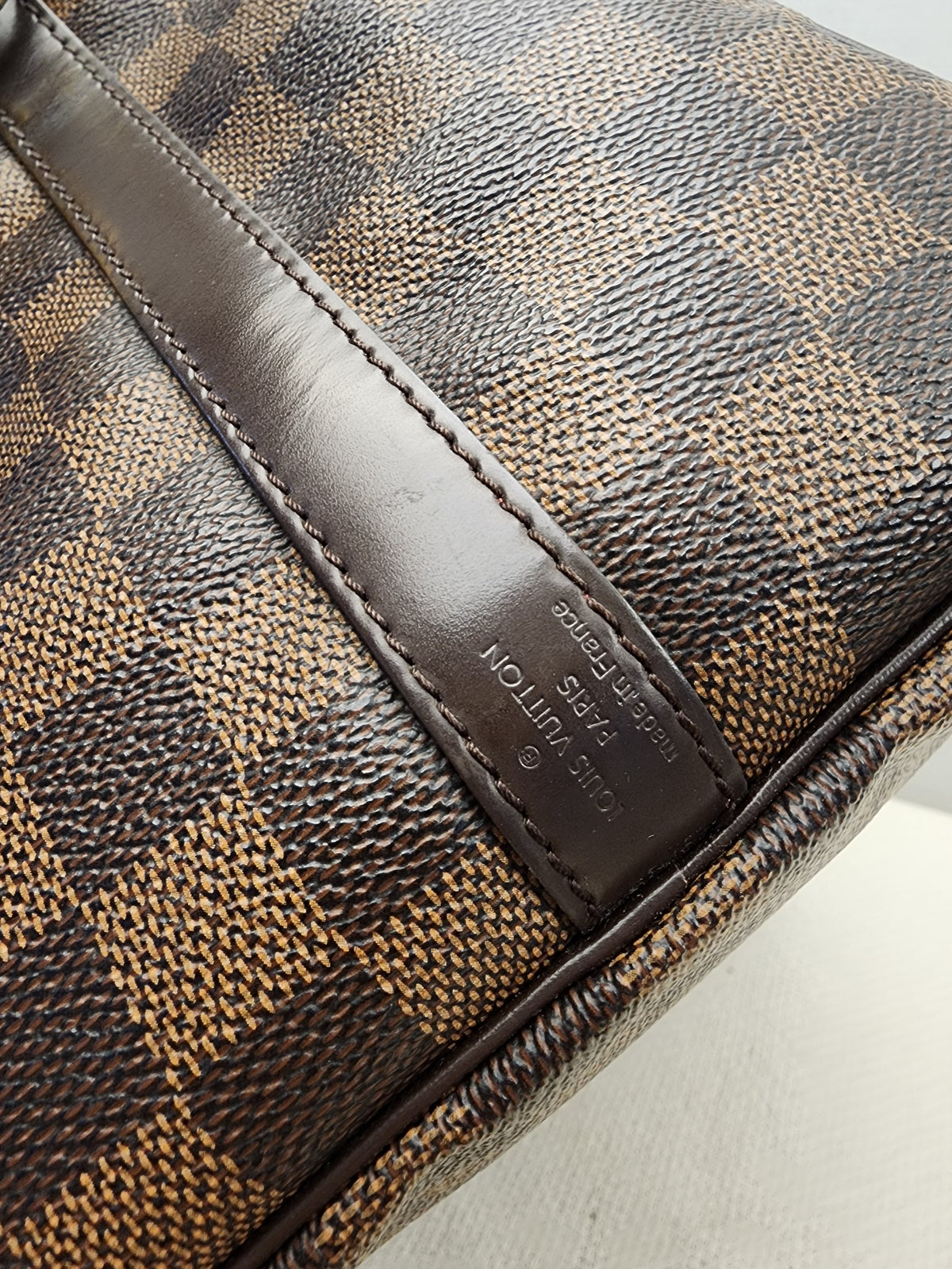 LV Damier Ebene Speedy 30 Bandouliere