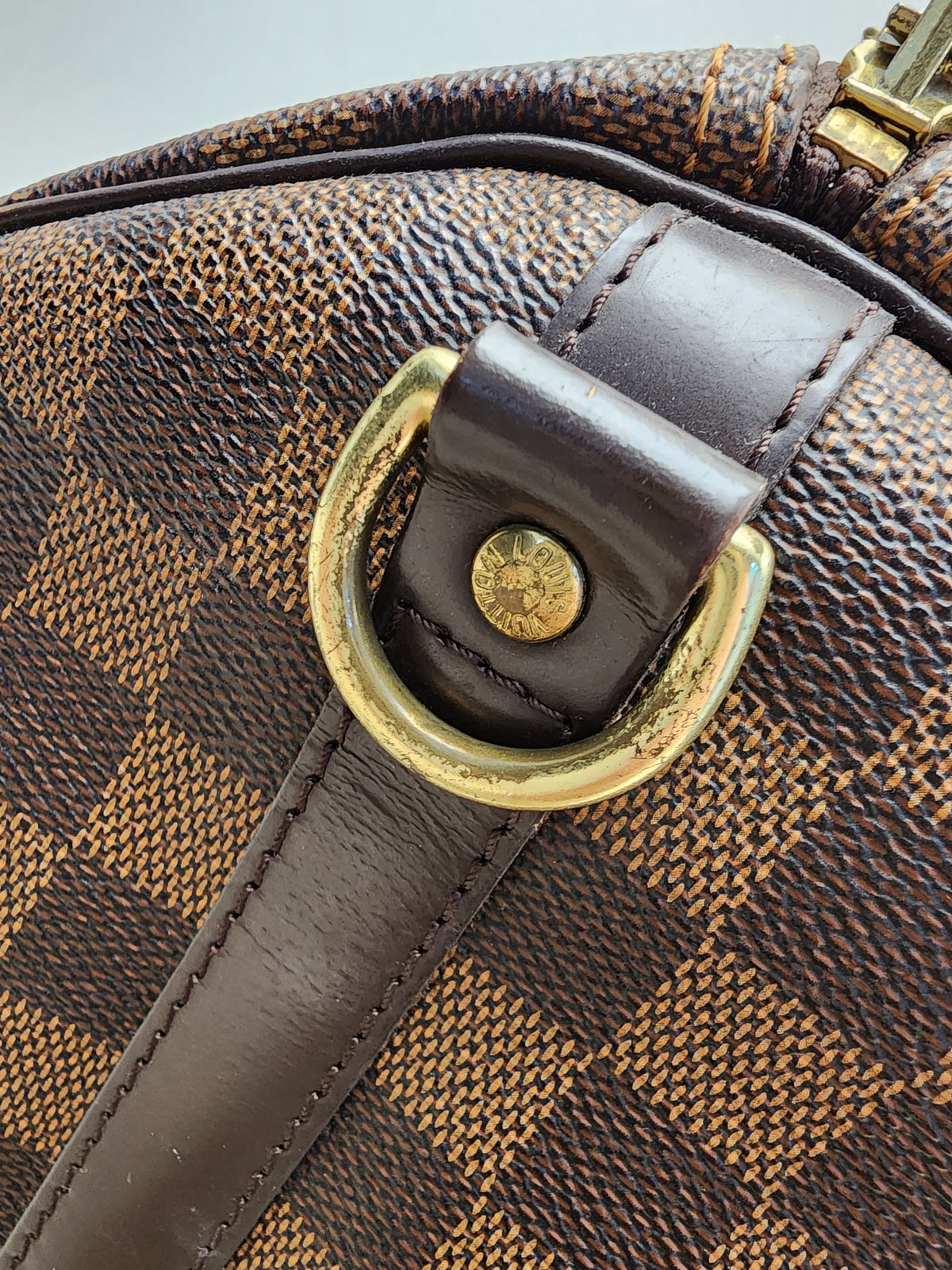 LV Damier Ebene Speedy 30 Bandouliere