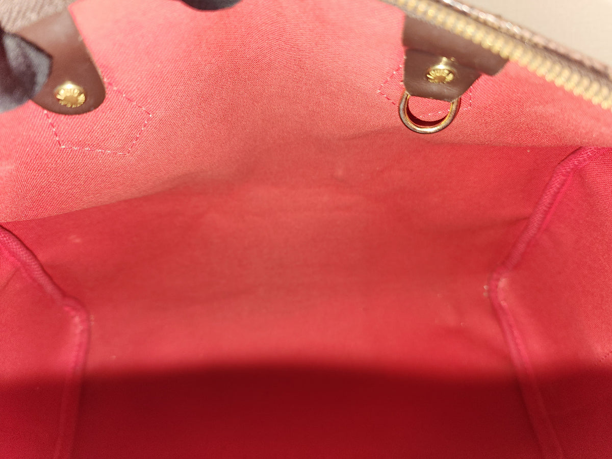 LV Damier Ebene Speedy 30 Bandouliere