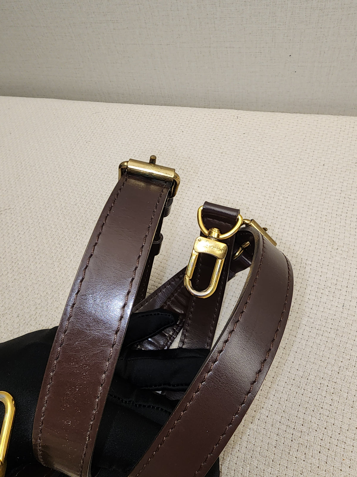 LV Damier Ebene Speedy 30 Bandouliere