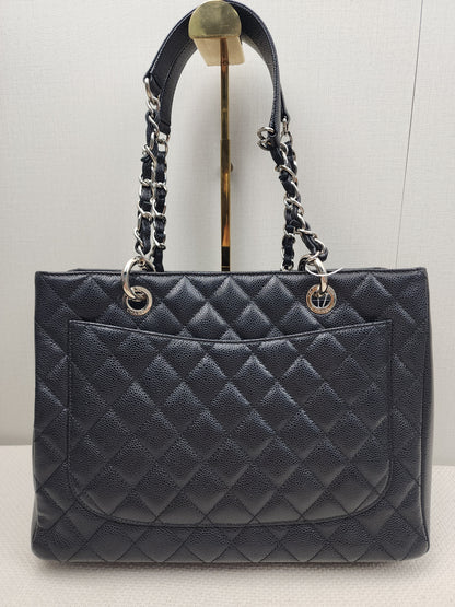 Chanel Black Caviar GST (SHW)