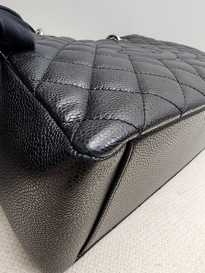 Chanel Black Caviar GST (SHW)