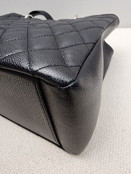 Chanel Black Caviar GST (SHW)