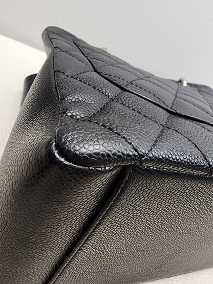 Chanel Black Caviar GST (SHW)