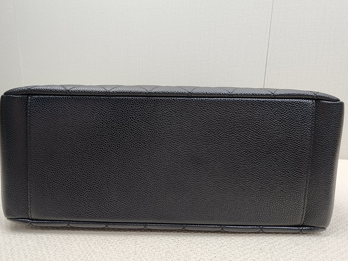 Chanel Black Caviar GST (SHW)