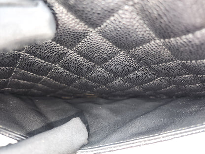 Chanel Black Caviar GST (SHW)
