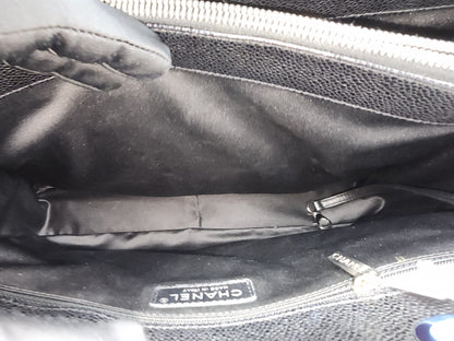 Chanel Black Caviar GST (SHW)