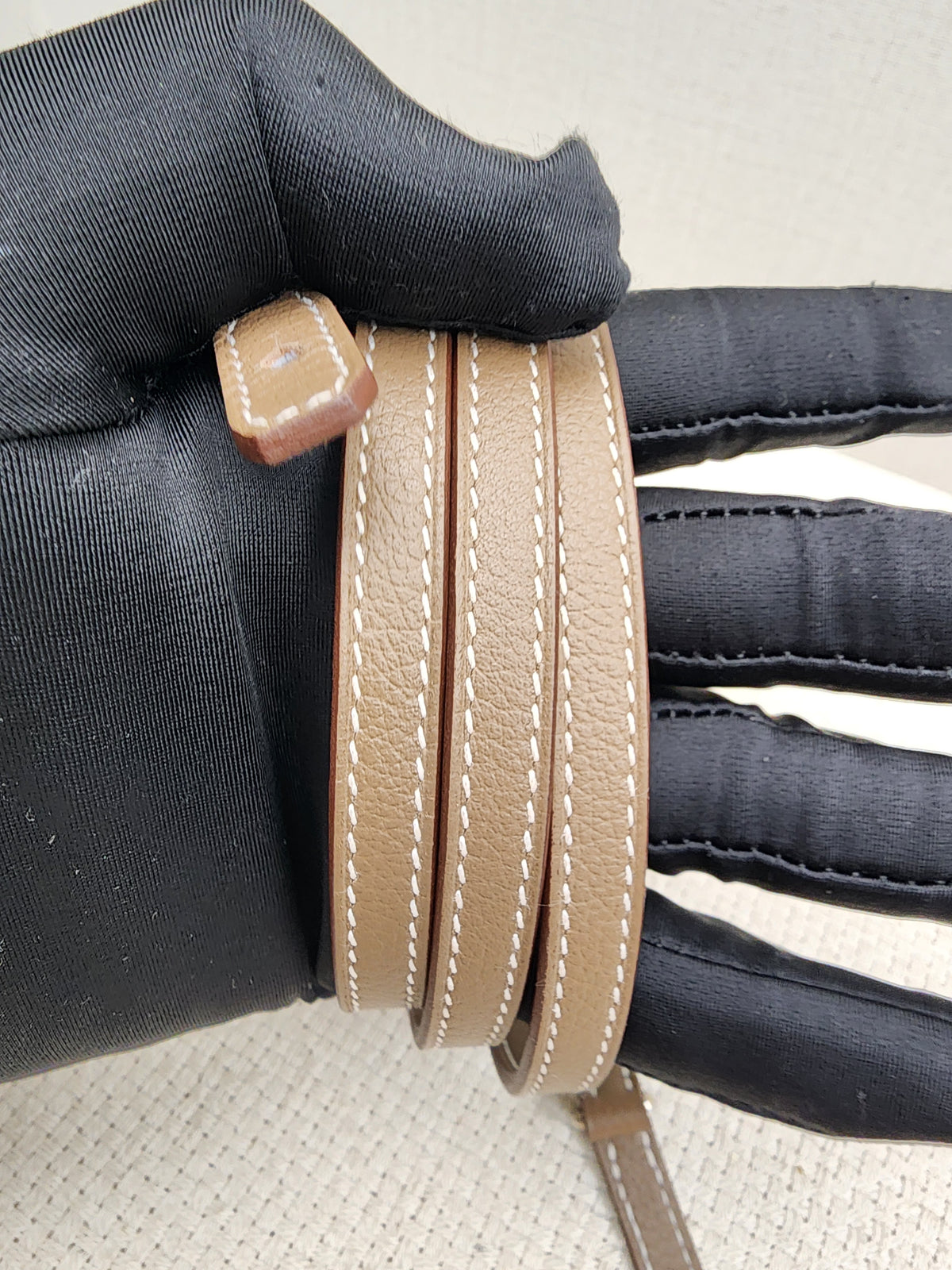 Hermes Etoupe Evercolor Kelly To Go (PHW)