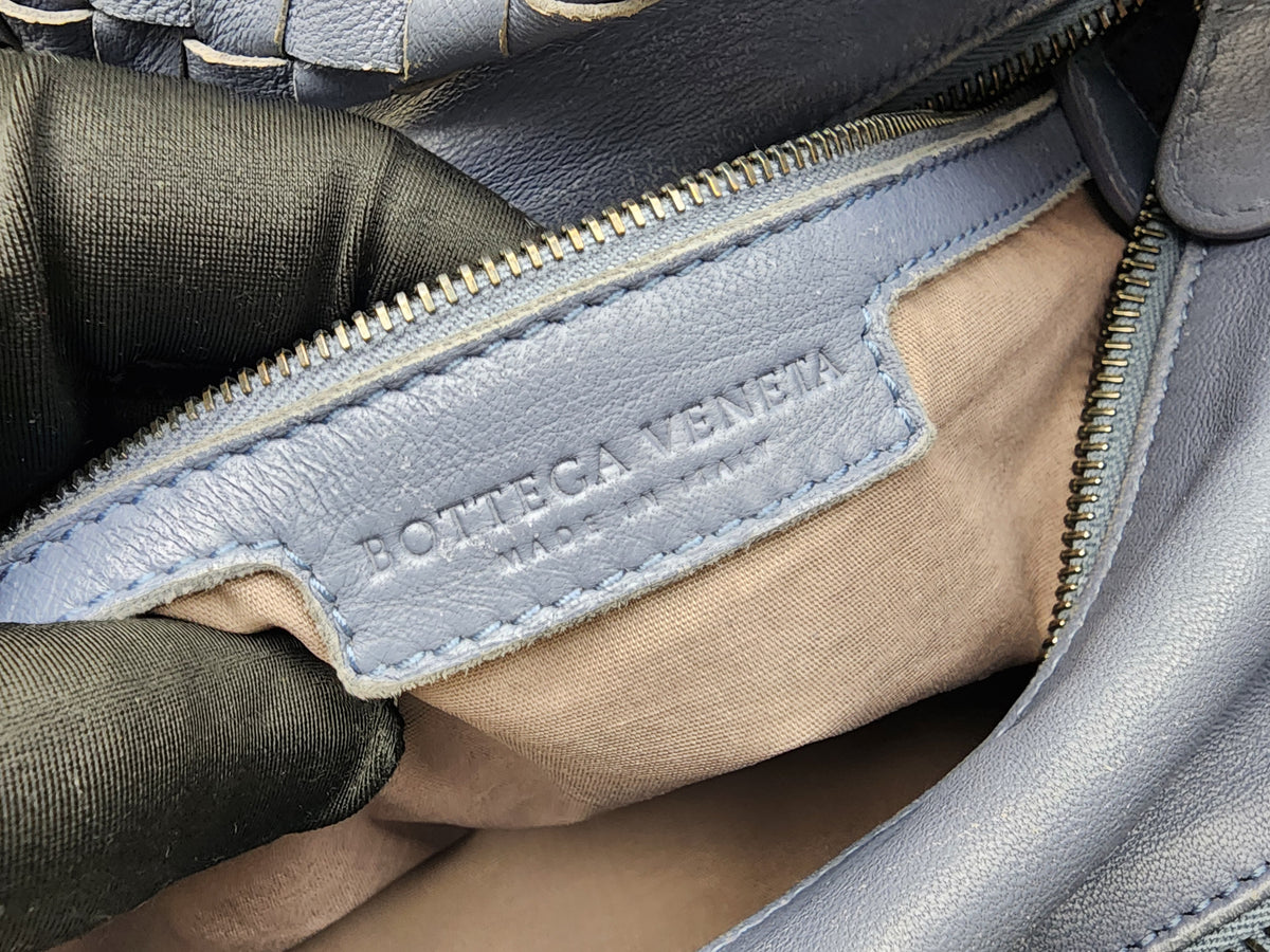 BV Blue Knot Intrecciato Hobo Bag