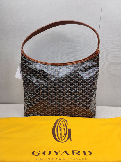 Goyard Black x Tan Boheme Hobo