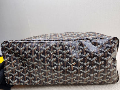 Goyard Black x Tan Boheme Hobo