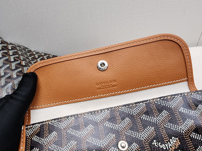 Goyard Black x Tan Boheme Hobo