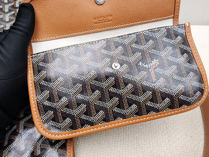 Goyard Black x Tan Boheme Hobo