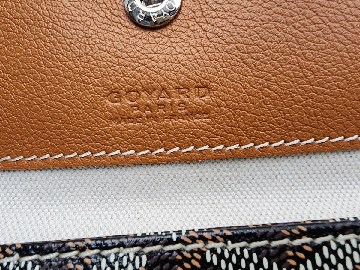 Goyard Black x Tan Boheme Hobo