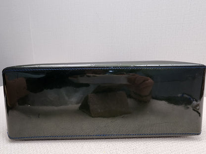 LV Green/Bleu Vernis Wilshire PM