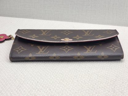 LV Monogram Bloom Flower Emilie Wallet
