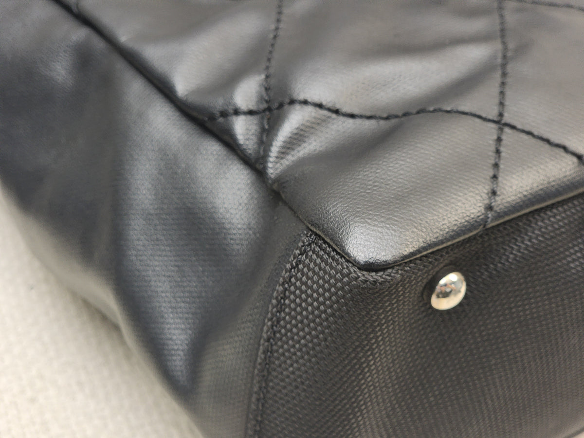 Chanel Black Small Biaritz Tote (SHW)