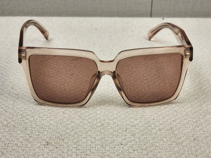 Prada Pink Translucent SPR24Z-F Square Sunglass