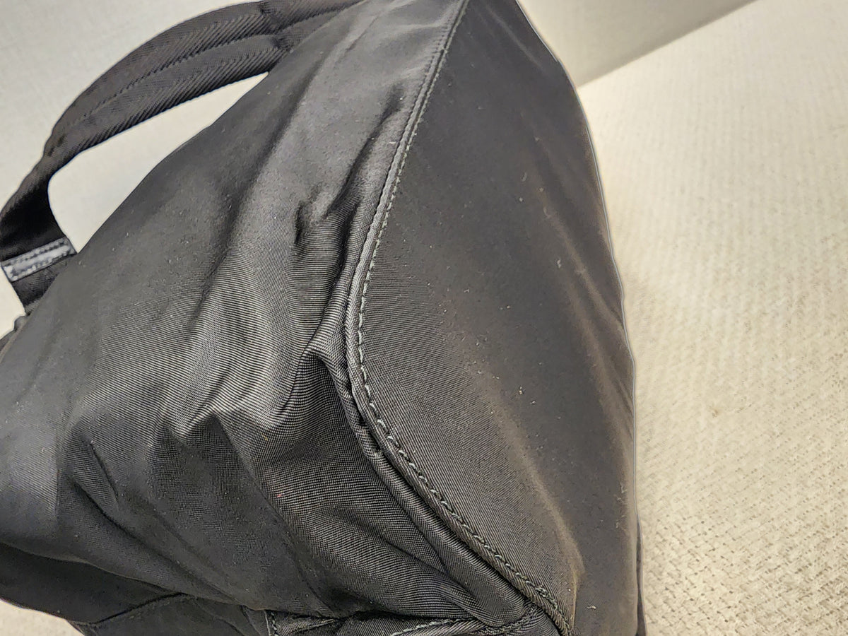 Prada Black Tessuto Small Nylon Backpack