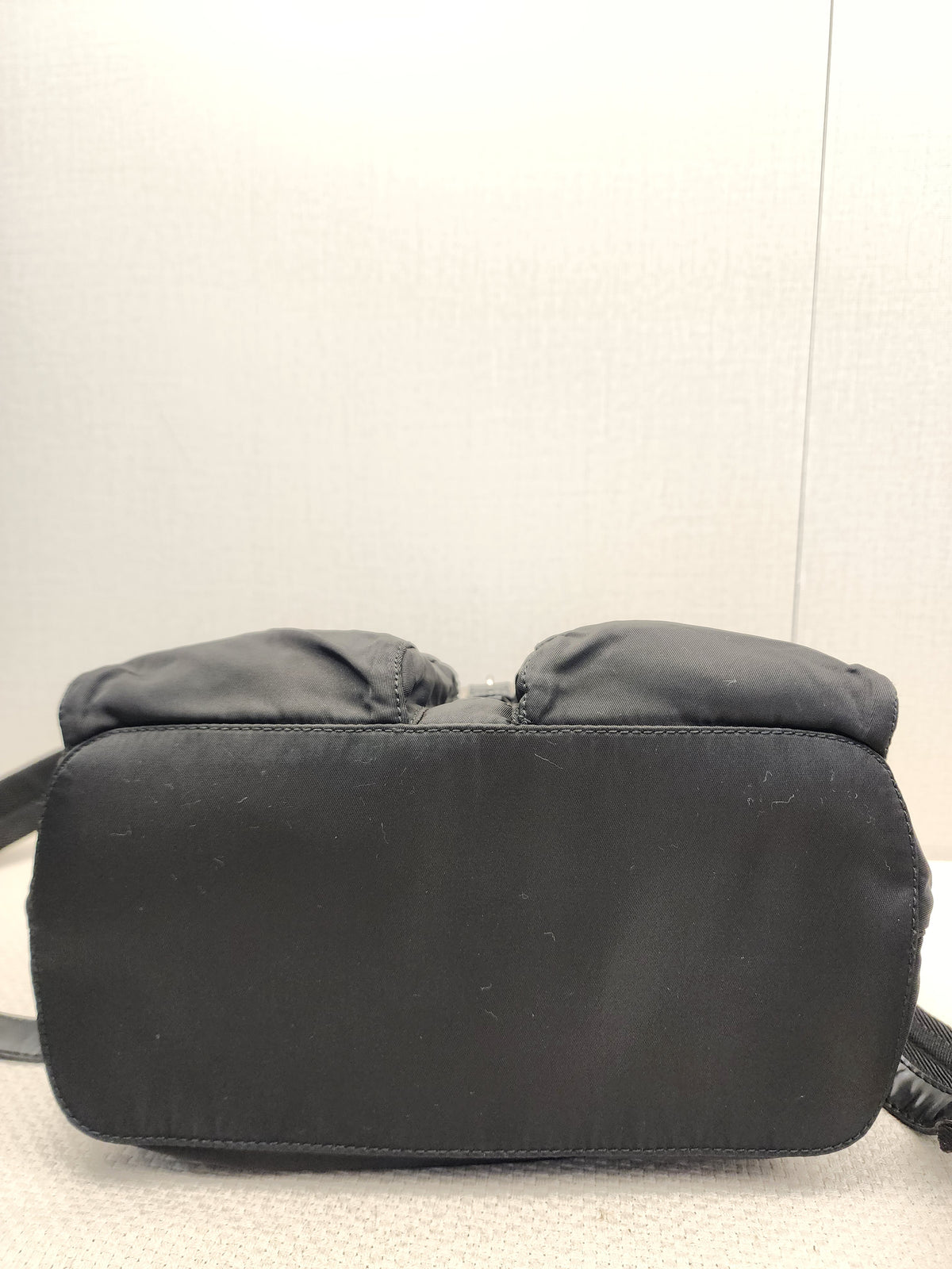 Prada Black Tessuto Small Nylon Backpack