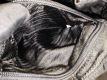 Prada Black Tessuto Small Nylon Backpack