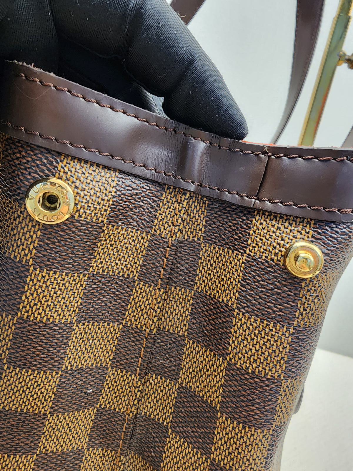 LV Damier Ebene Hampstead MM