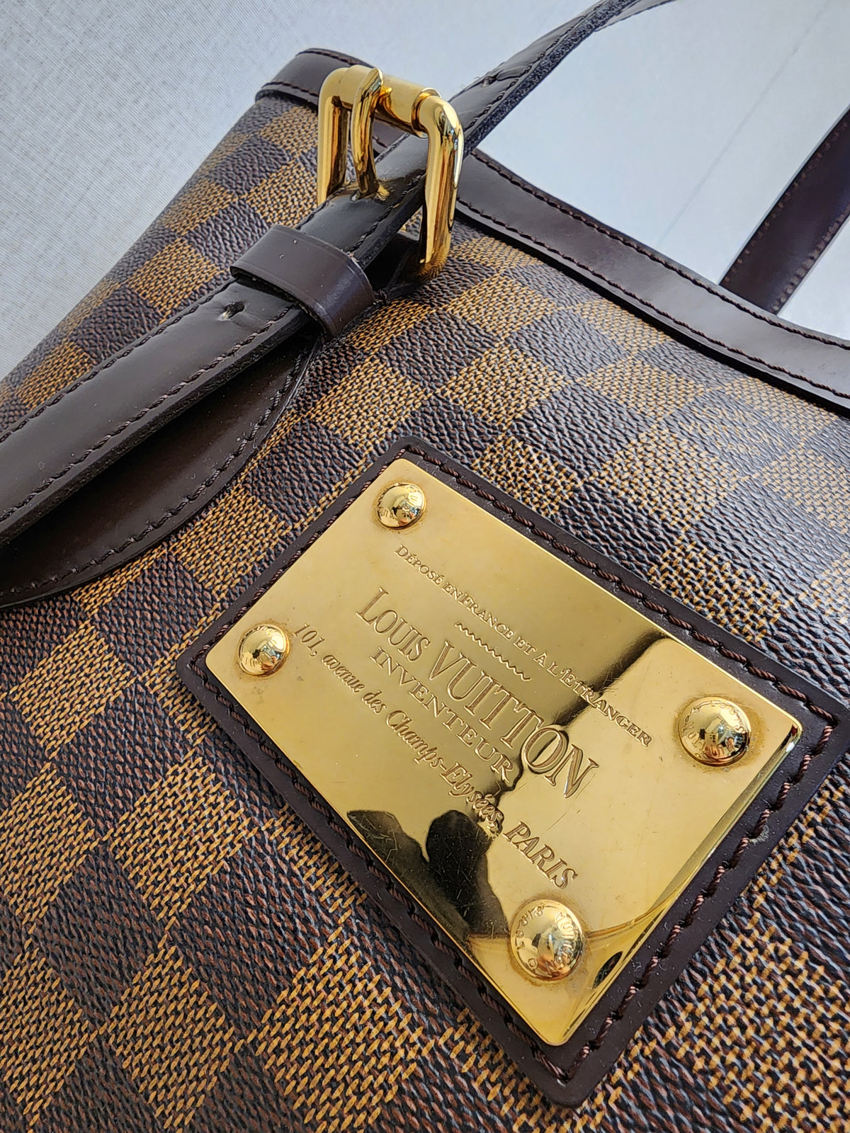 LV Damier Ebene Hampstead MM