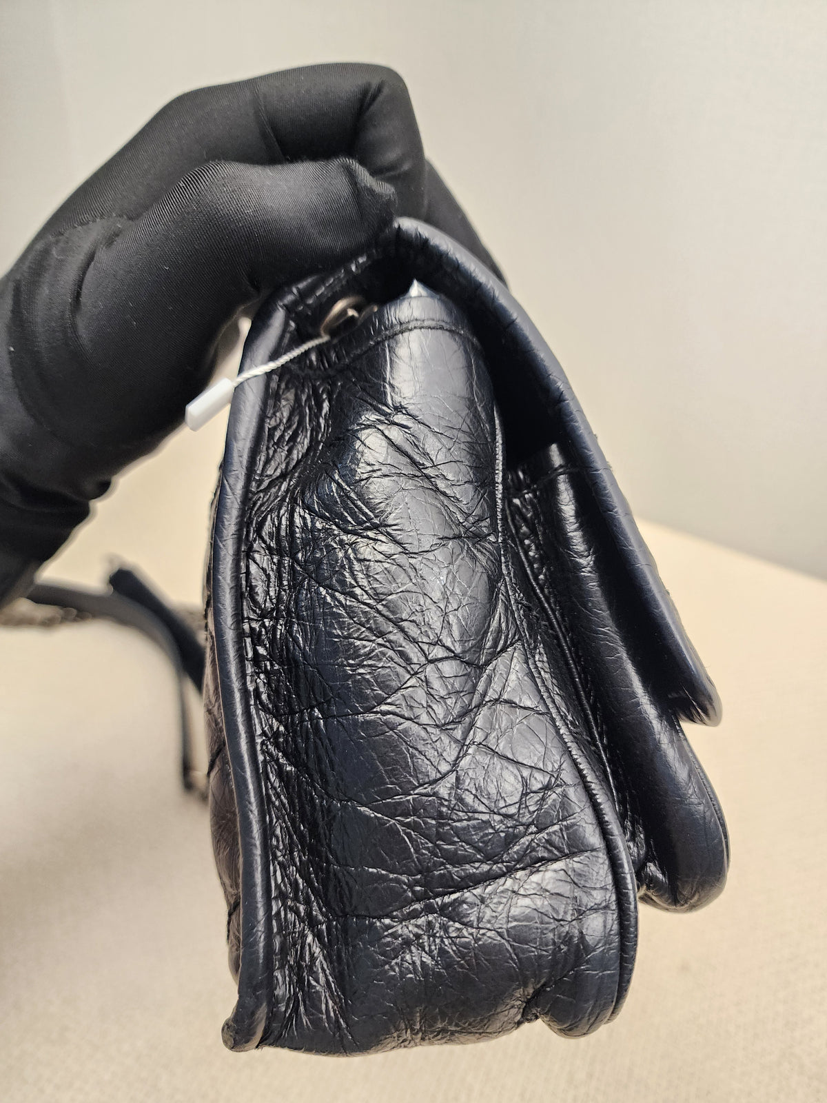 YSL Black Calfskin Baby Niki (RHW)