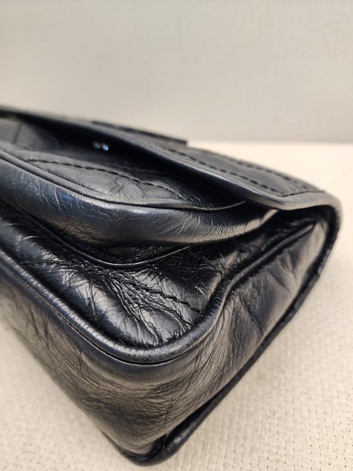 YSL Black Calfskin Baby Niki (RHW)