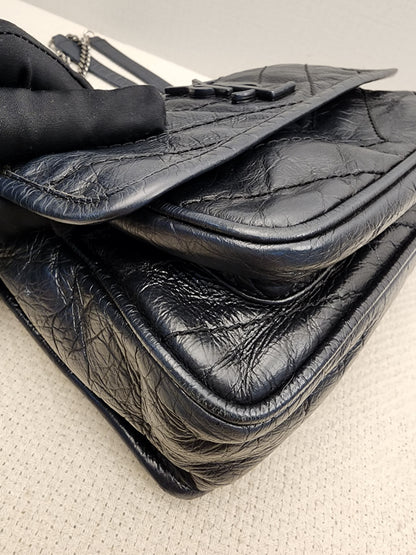 YSL Black Calfskin Baby Niki (RHW)