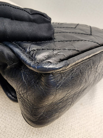 YSL Black Calfskin Baby Niki (RHW)