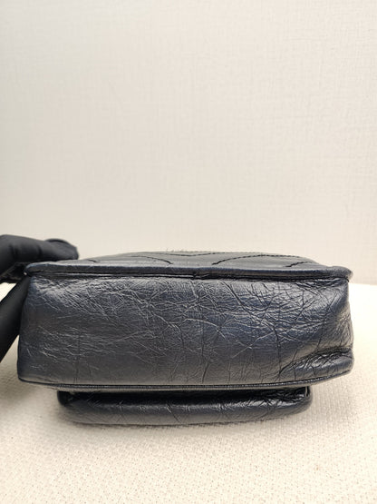 YSL Black Calfskin Baby Niki (RHW)