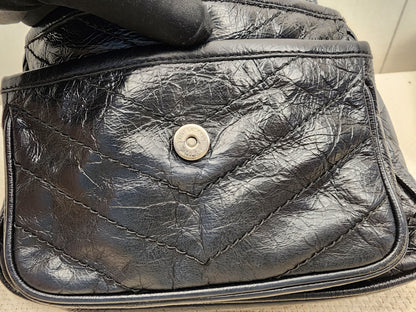 YSL Black Calfskin Baby Niki (RHW)
