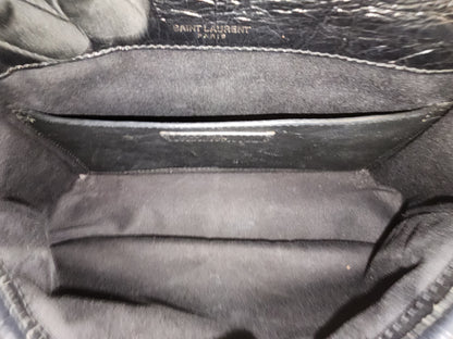 YSL Black Calfskin Baby Niki (RHW)