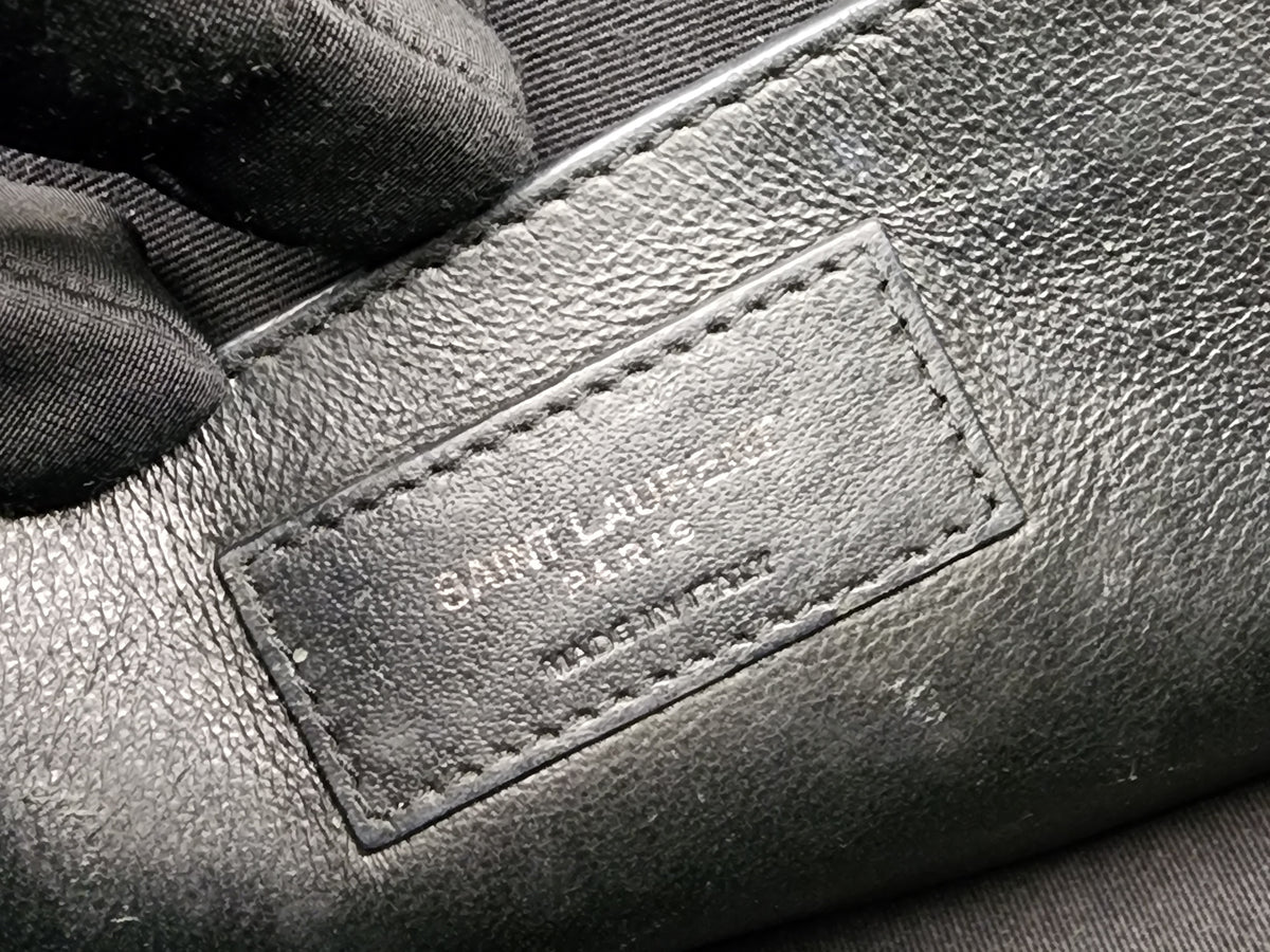 YSL Black Calfskin Baby Niki (RHW)