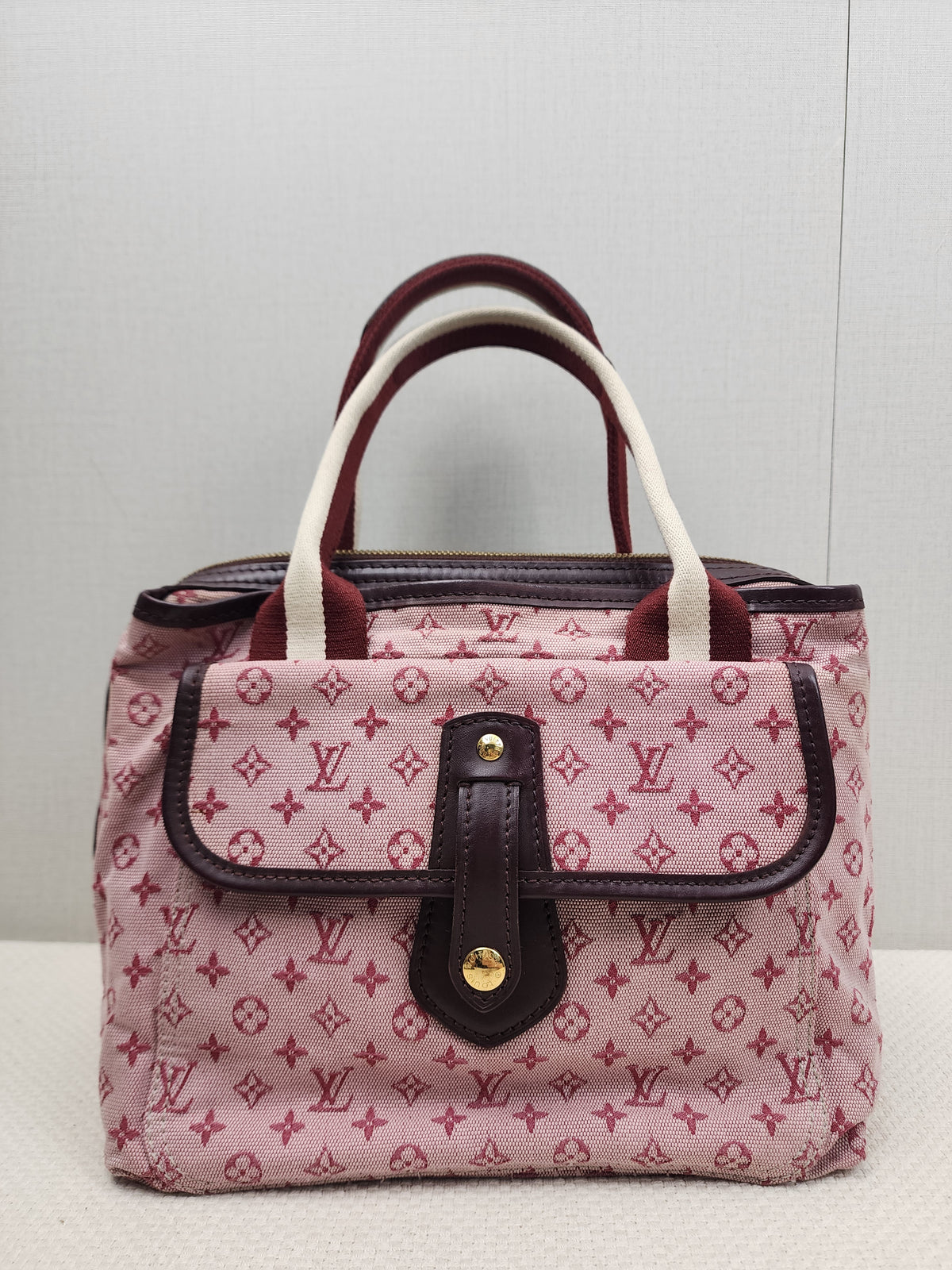LV Cherry Minilin Canvas Mary Kate Bag