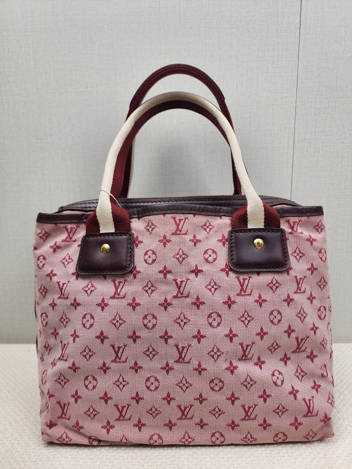 LV Cherry Minilin Canvas Mary Kate Bag