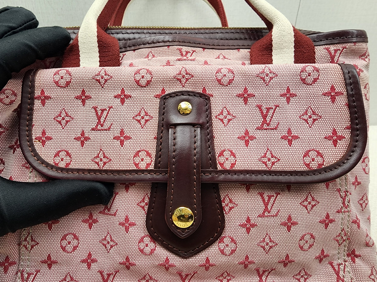 LV Cherry Minilin Canvas Mary Kate Bag