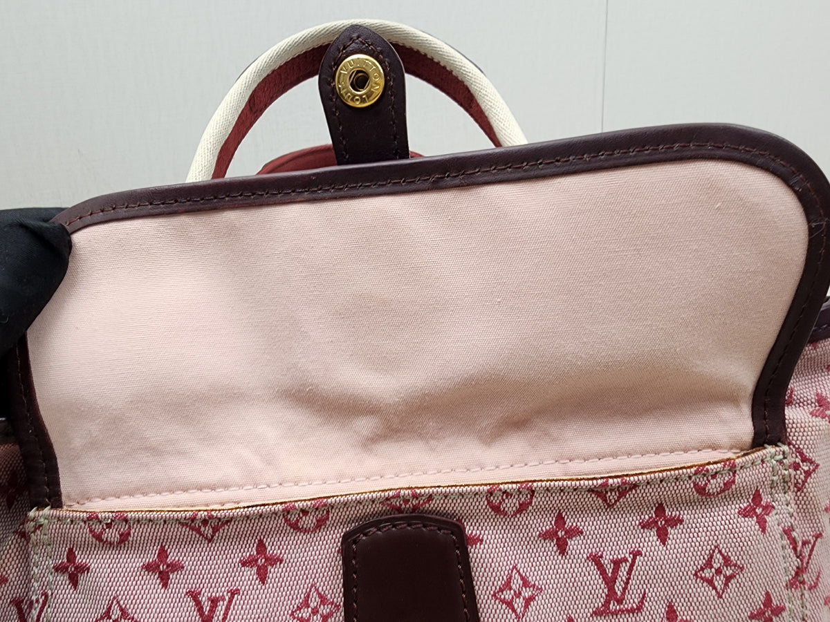 LV Cherry Minilin Canvas Mary Kate Bag