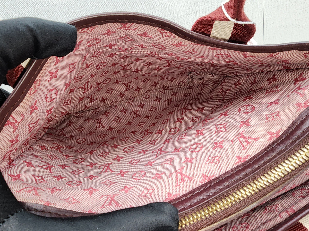 LV Cherry Minilin Canvas Mary Kate Bag
